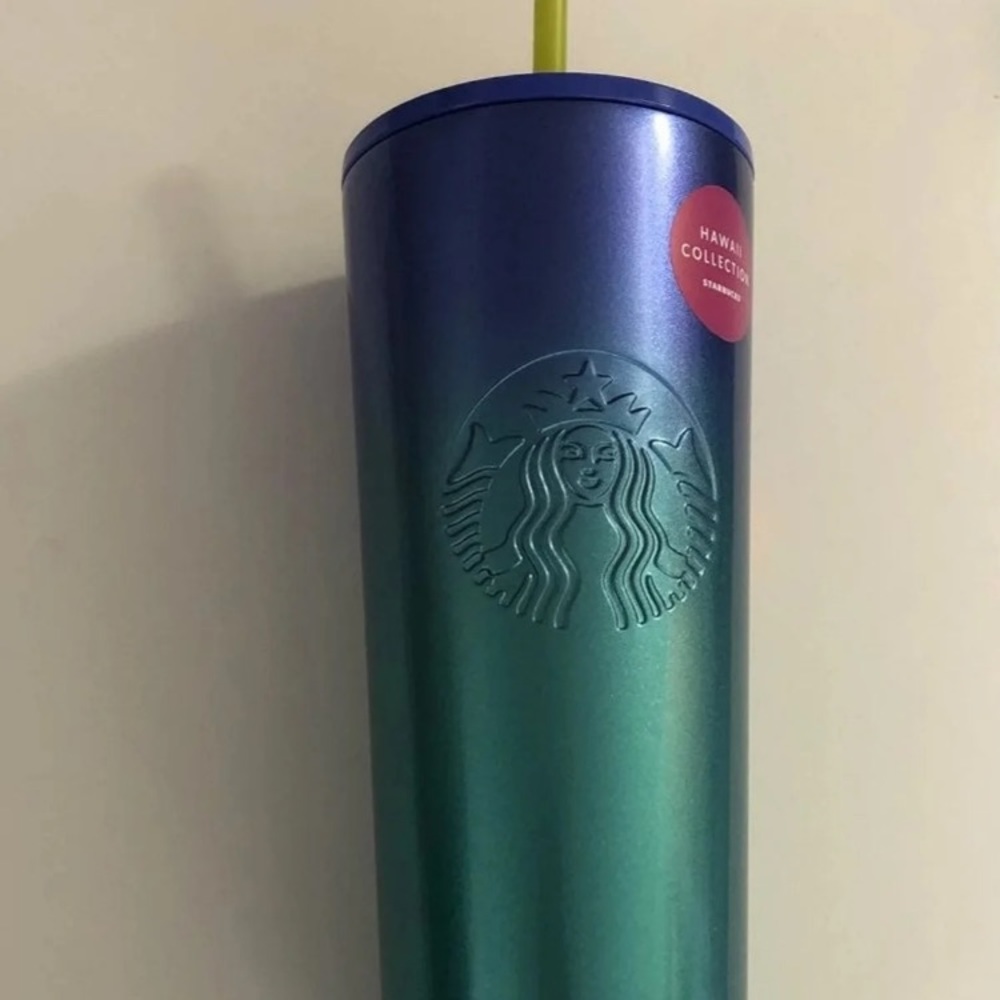 Starbucks Hawaii Collection Blue Ombre Tumbler